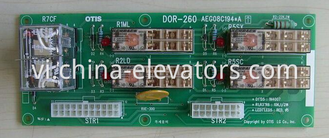 Relay Board for LG Sigma Elevators DOR-260